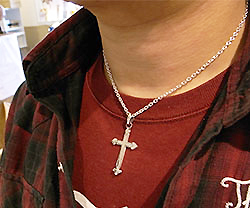 Mark Brotehrs　Four Parallelism Cross(フォーパラレリズムクロス)pendant