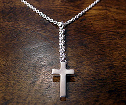 Mark Brotehrs　cross pendant(ロザリオタイプ）