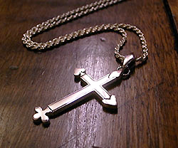 Mark Brotehrs　Four Parallelism Cross(フォーパラレリズムクロス)pendant